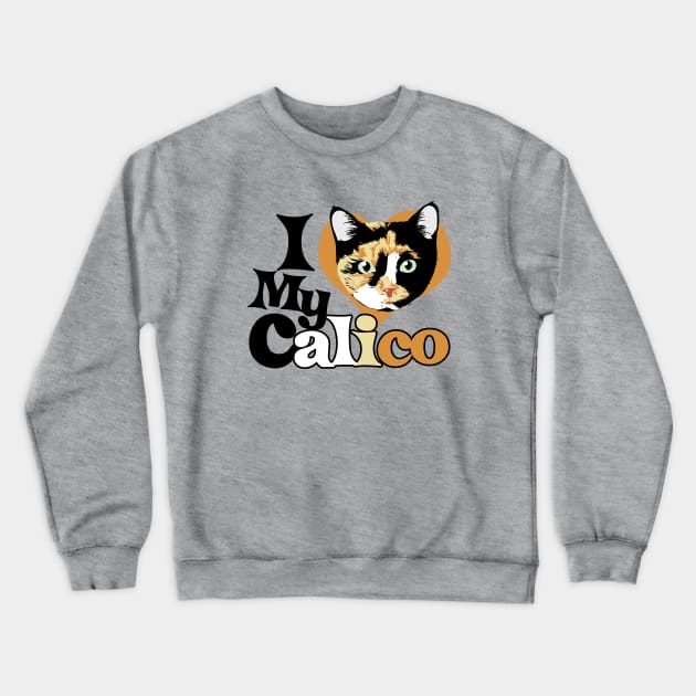 I love my Calico Crewneck Sweatshirt by bubbsnugg